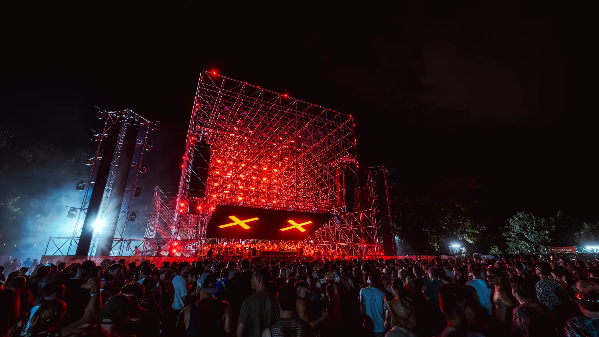 The volumetric matrix at night